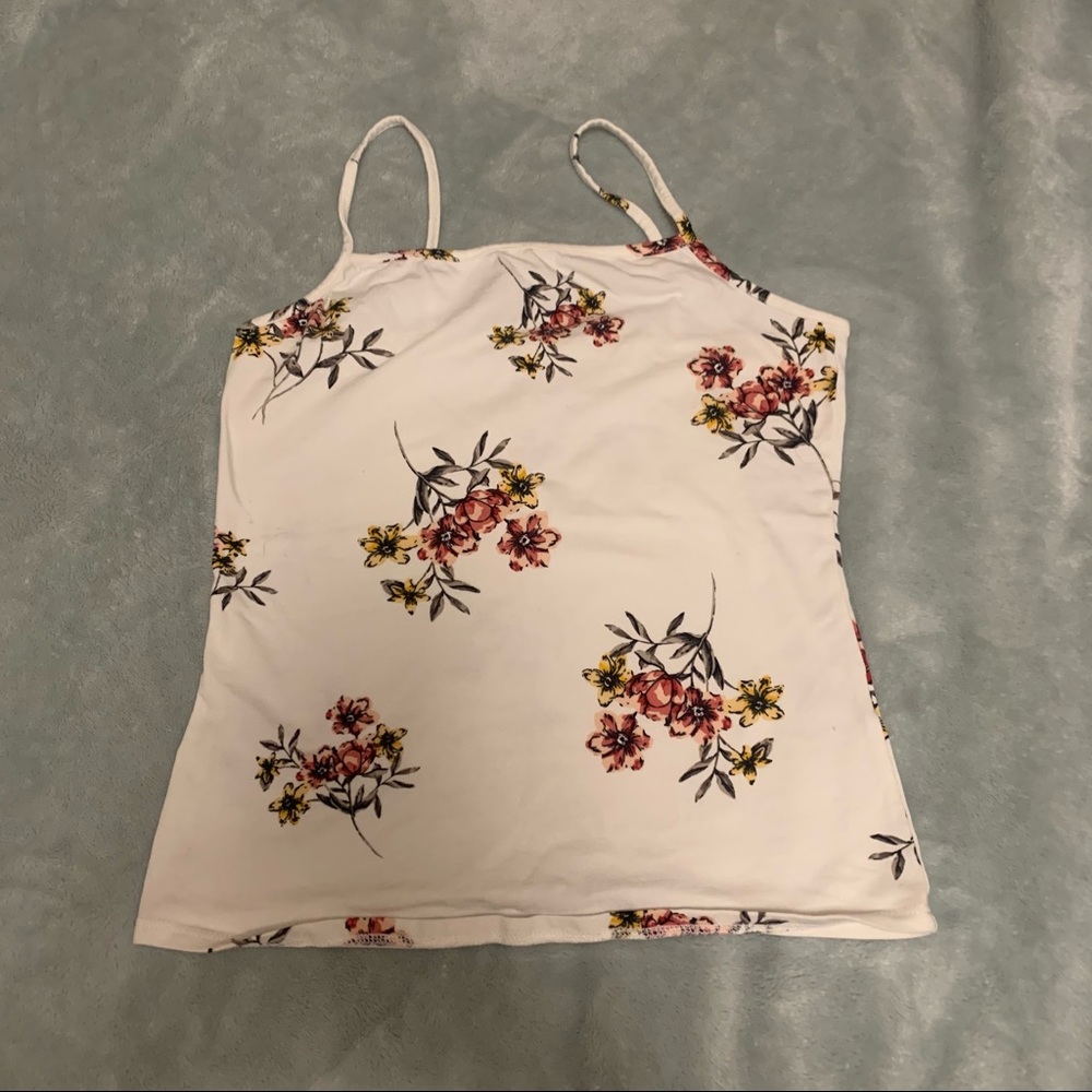 Size xs floral cami top